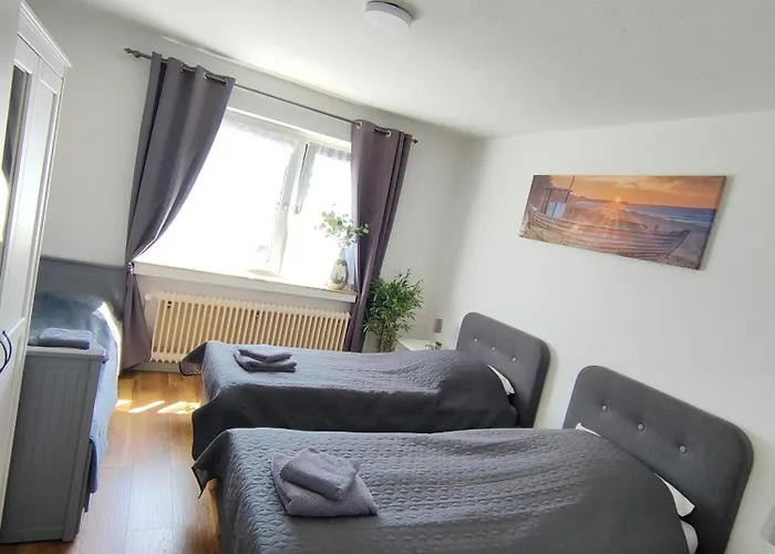 Large - Modern & Fully Equipped - Near Fair Apartmán